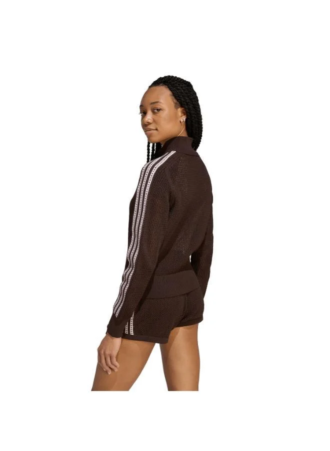 adidas Originals  KNITTED CROCHET FIREBIRD TRACK TOP for Women | Best Price UAE